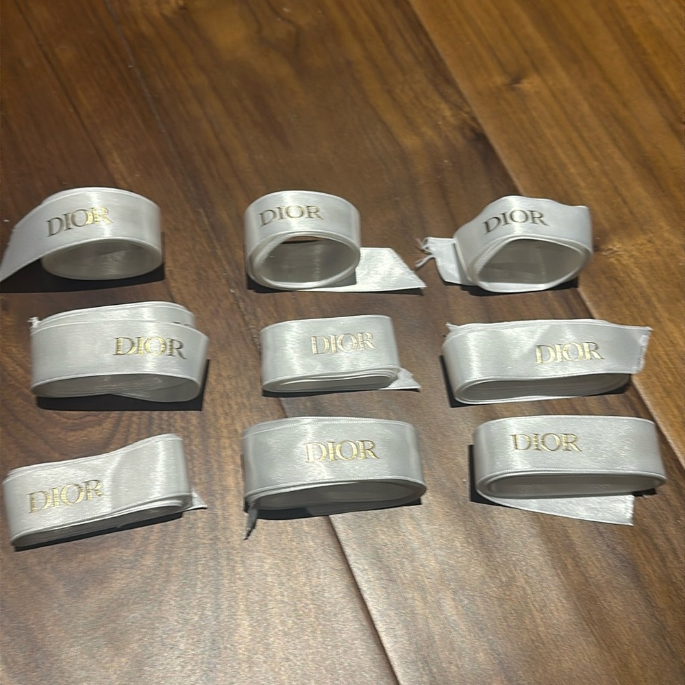 9 pack of Dior Ribbons